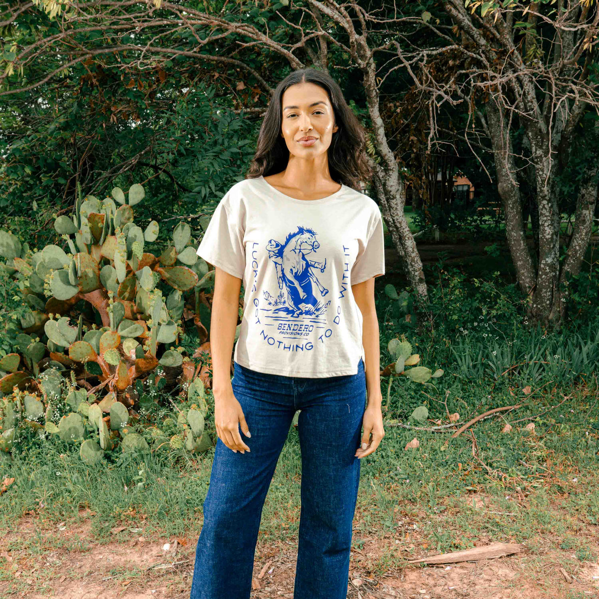 No Luck Basic Tee