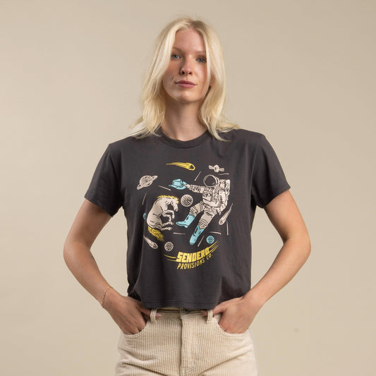 To Space Boxy Tee