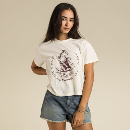 No Luck Boxy Tee
