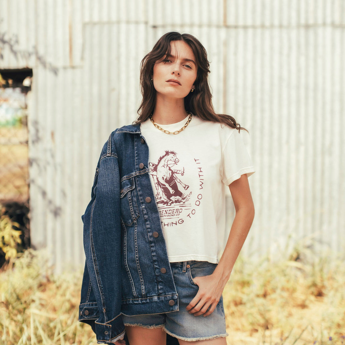 No Luck Boxy Tee