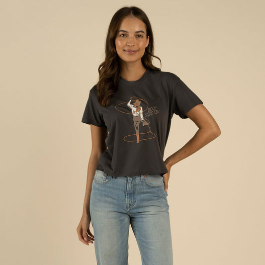Boot Scootin' Boxy Tee
