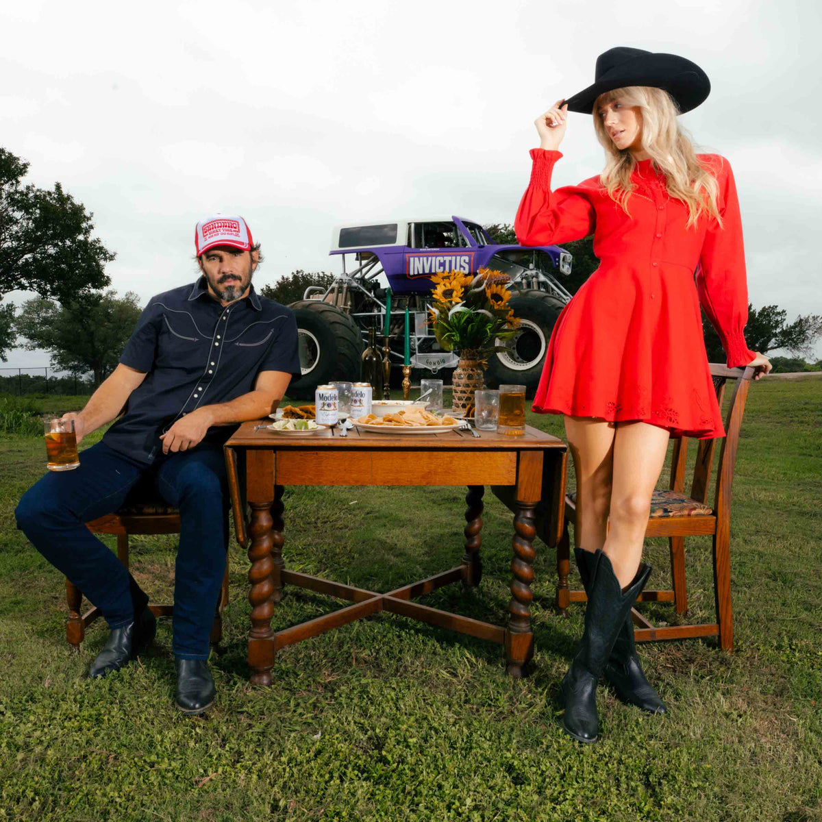 Dottie Western Dress