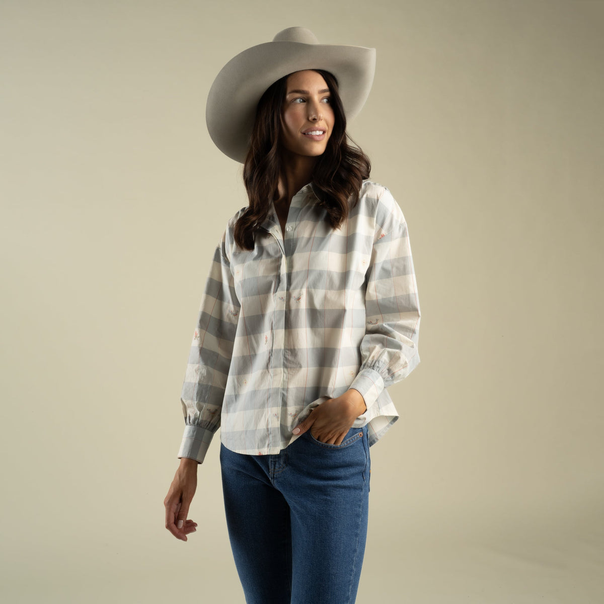 Helena Button Down