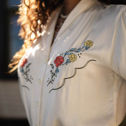 Prairie Rose Lace Blouse
