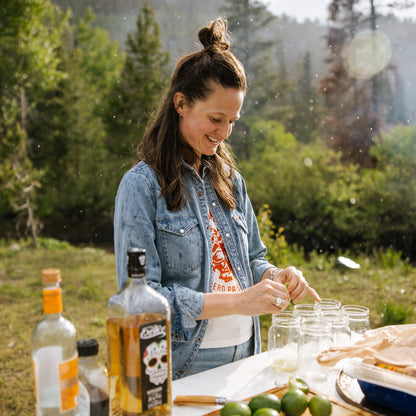 The Women's Wyatt Denim Pearl Snap Shirt