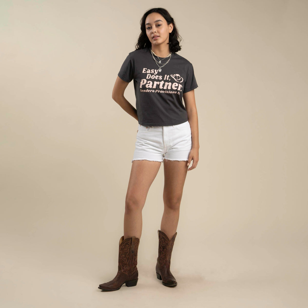 Ysleta High-Rise Denim Short