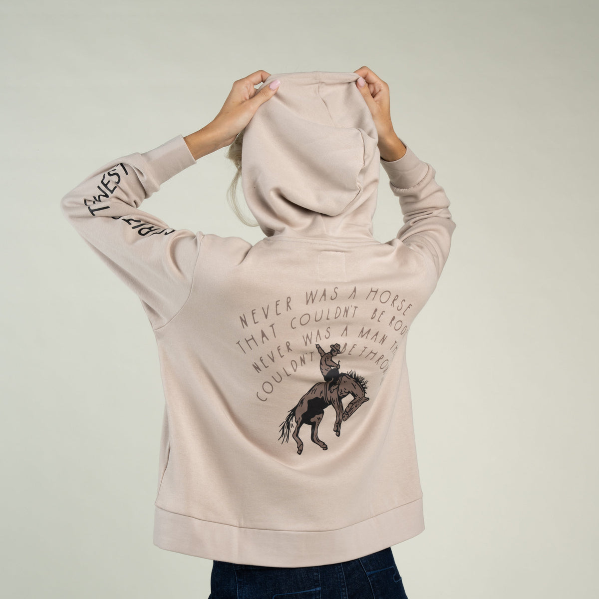 Women's Never Was A Horse Hoodie