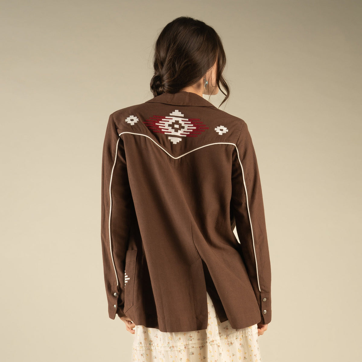 The Eleanor Relaxed Western Blazer