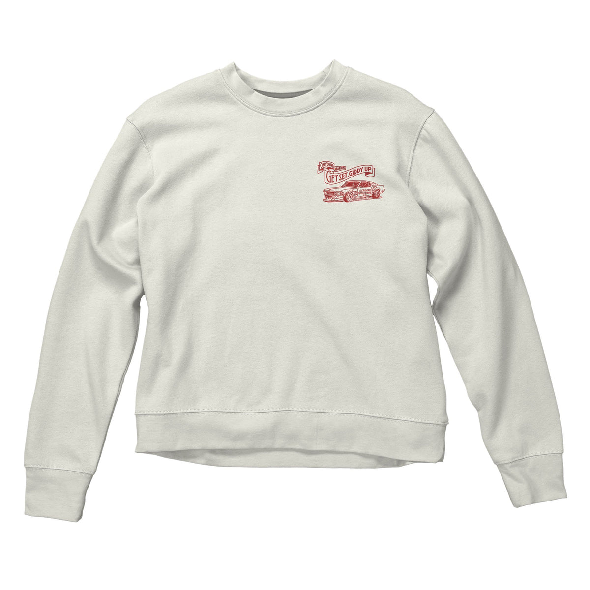 Giddy Up Drop Shoulder Sweatshirt