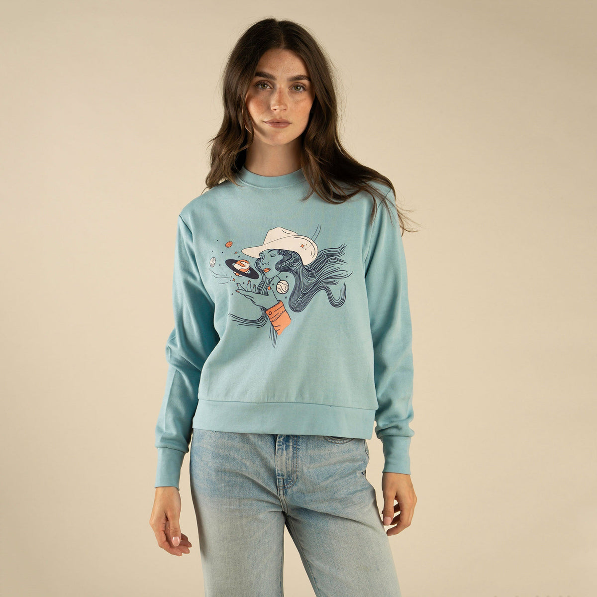 Cosmic Cowgirl Women's Sweatshirt