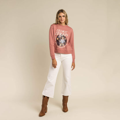 Cosmic Cowboy Drop Shoulder Sweatshirt