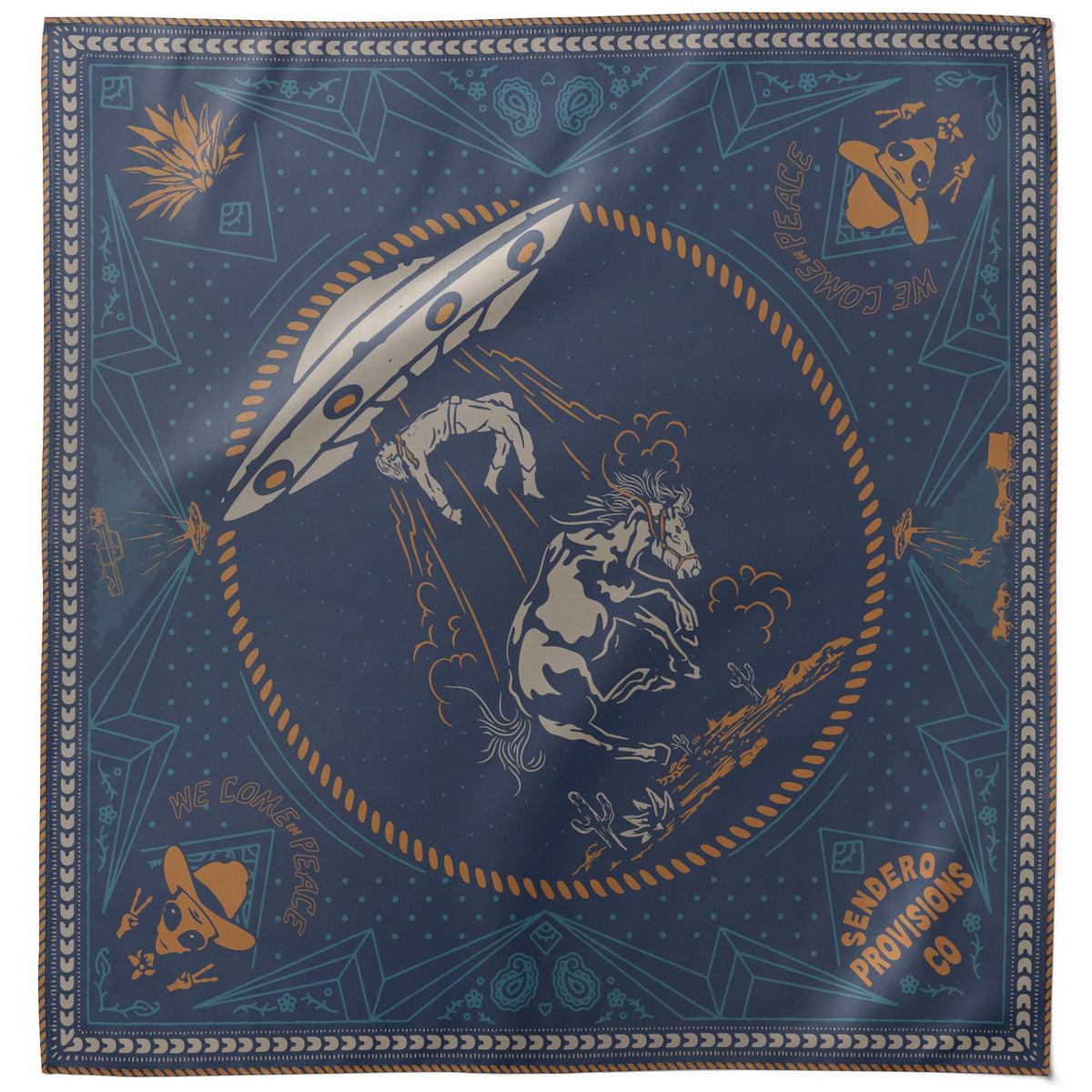 Charros & Aliens Bandana