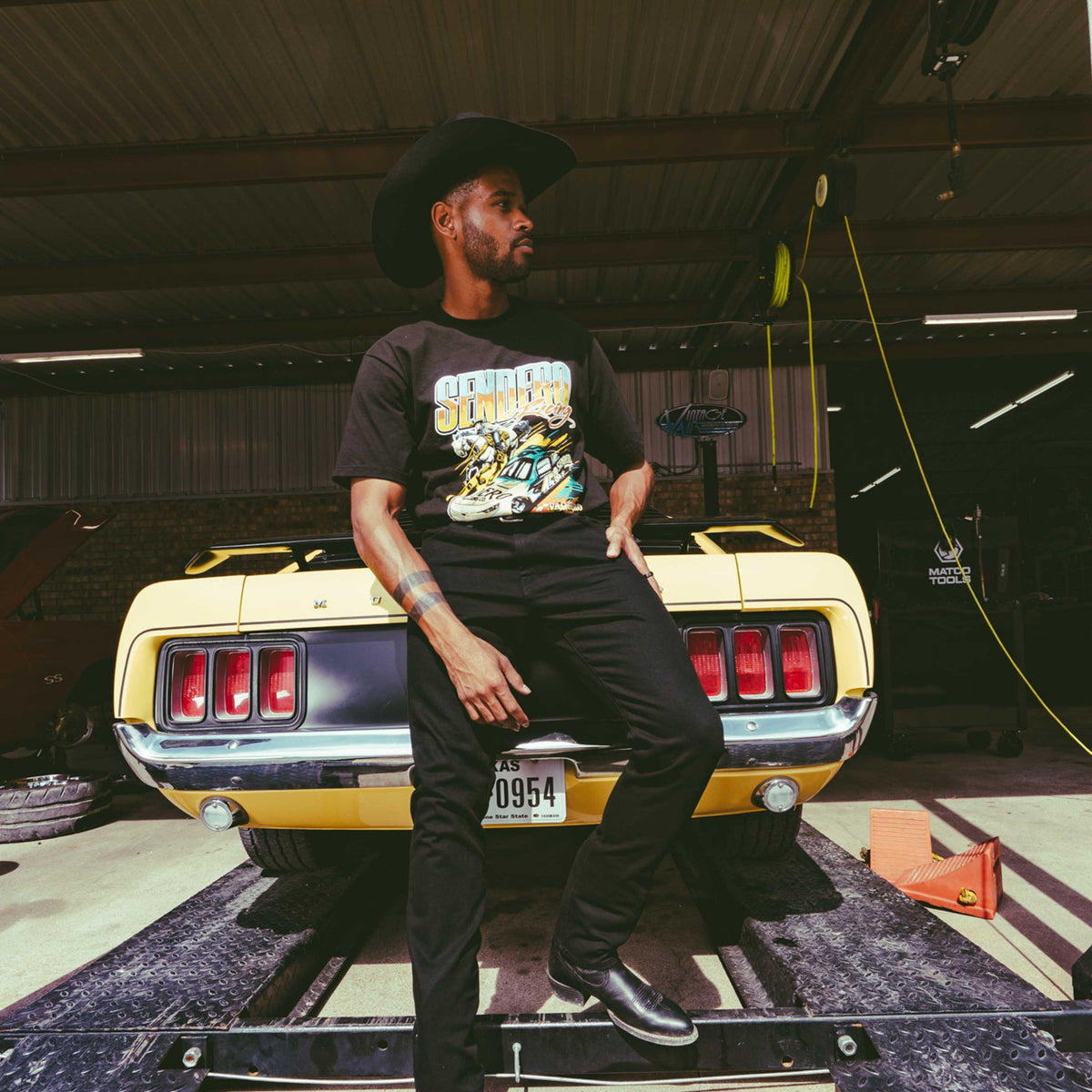 Sendero Racing Vintage T-Shirt