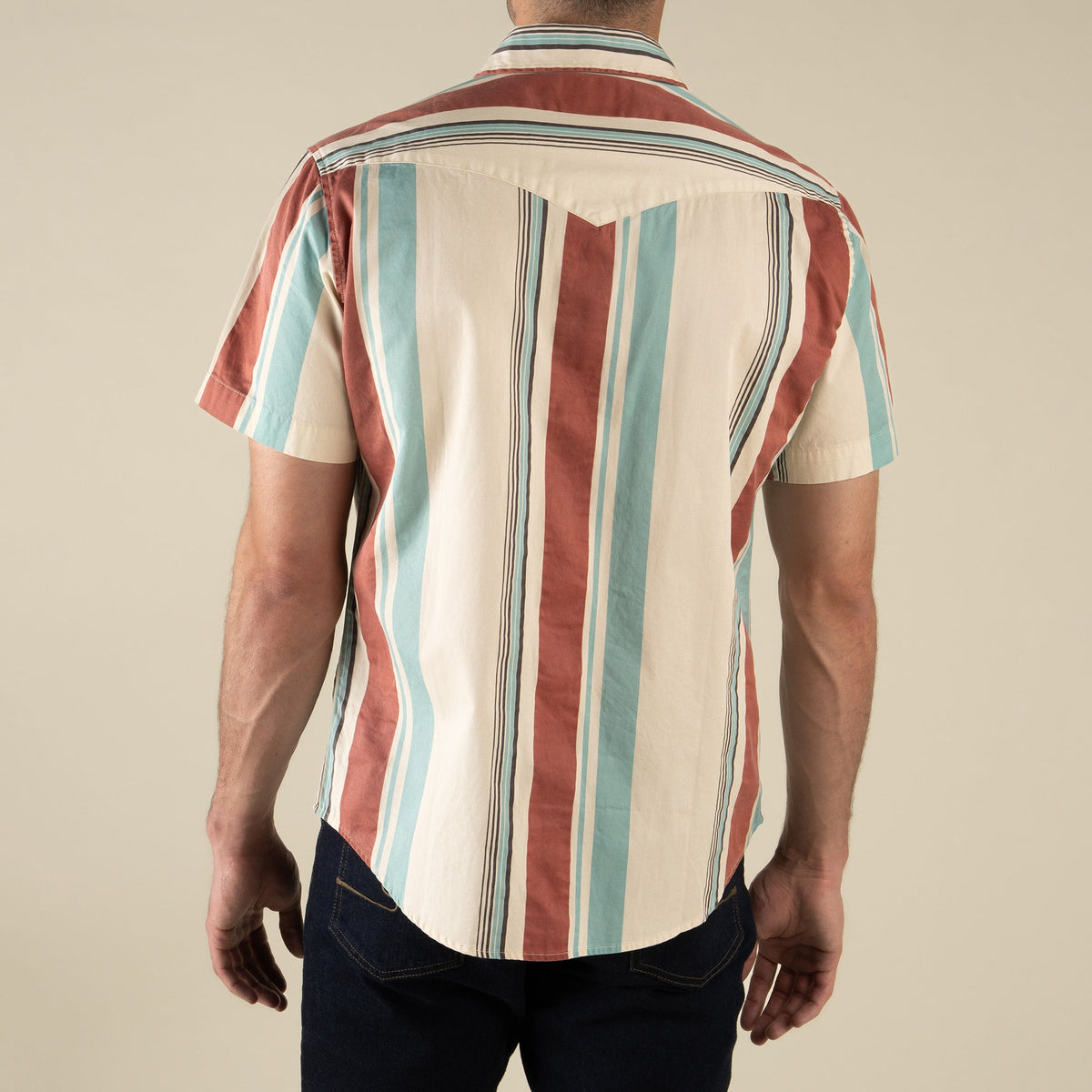 The Wyatt Pearl Snap Short Sleeve Print Shirt