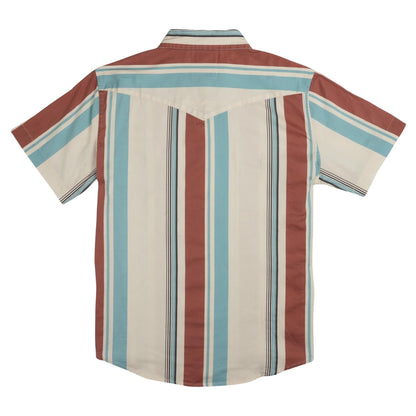 The Wyatt Pearl Snap Short Sleeve Print Shirt