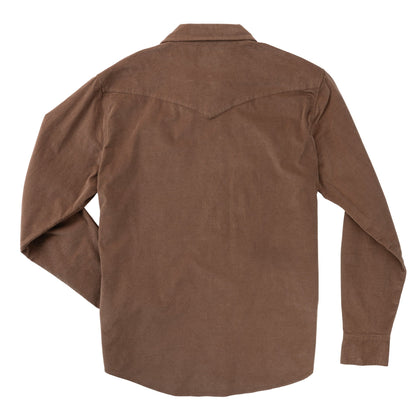 The Wyatt Pearl Snap Long Sleeve Corduroy Shirt