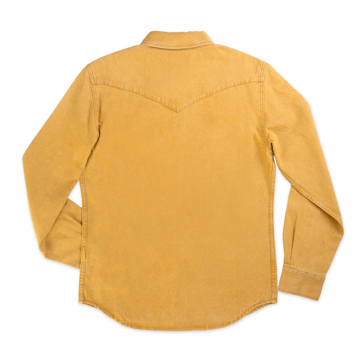 The Wyatt Pearl Snap Long Sleeve Denim Shirt