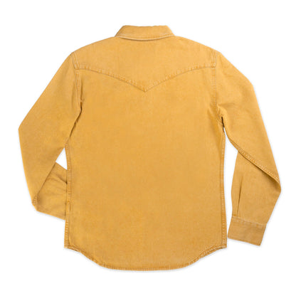 The Wyatt Pearl Snap Long Sleeve Denim Shirt