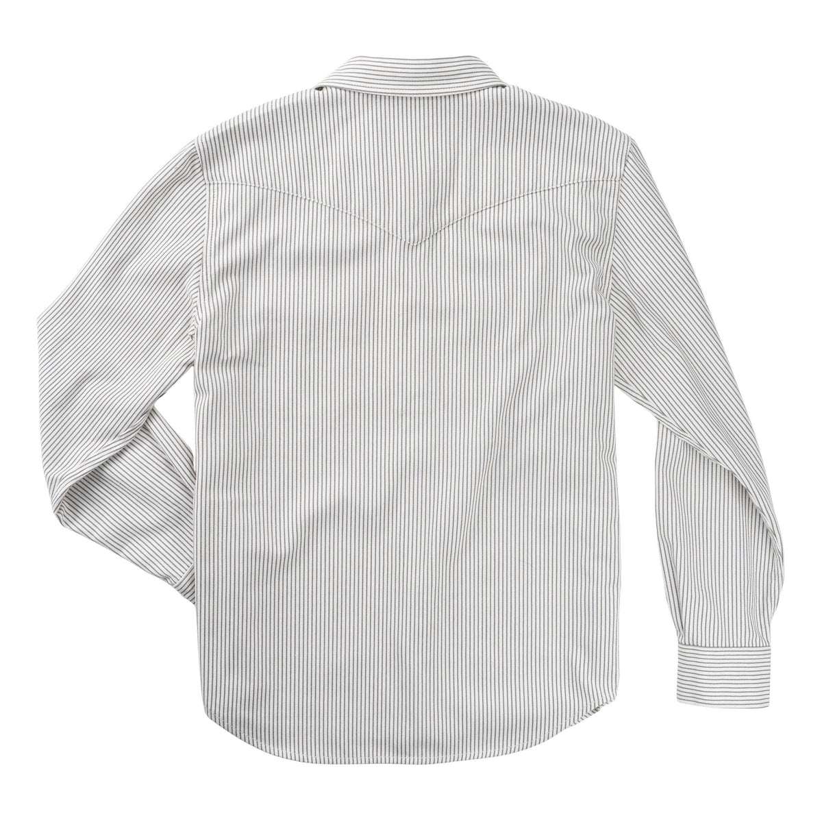 The Wyatt Pearl Snap Long Sleeve Denim Shirt