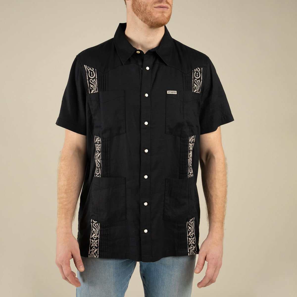 Caballero Guayabera Short Sleeve Shirt