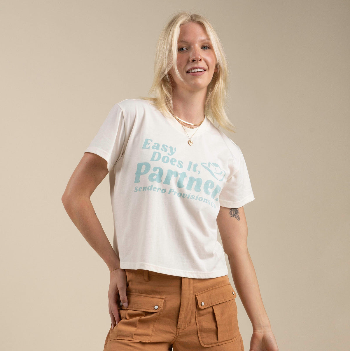 Easy Does It Boxy Tee