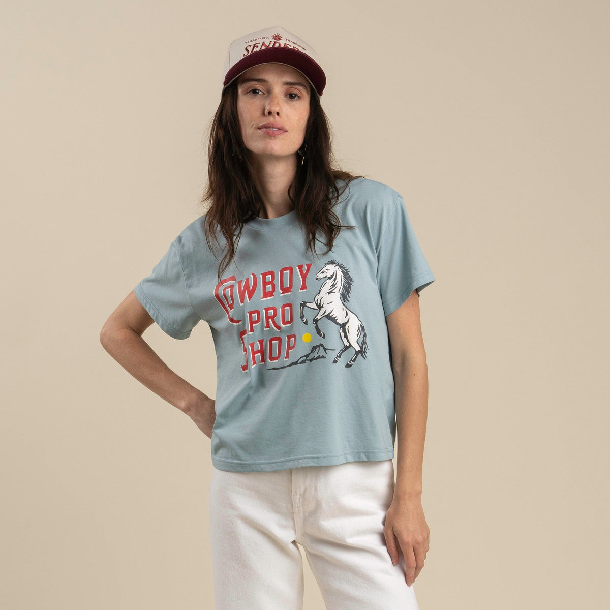 Cowboy Pro Shop Boxy Tee