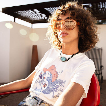 Cosmic Cowgirl Boxy Tee