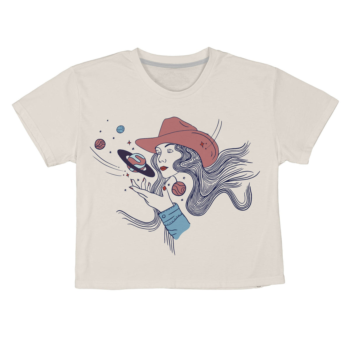 Cosmic Cowgirl Boxy Tee