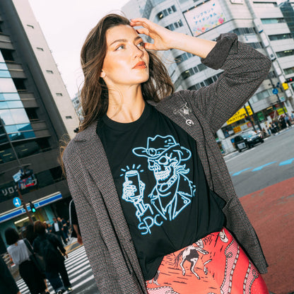 Broadway Bones Boxy Tee