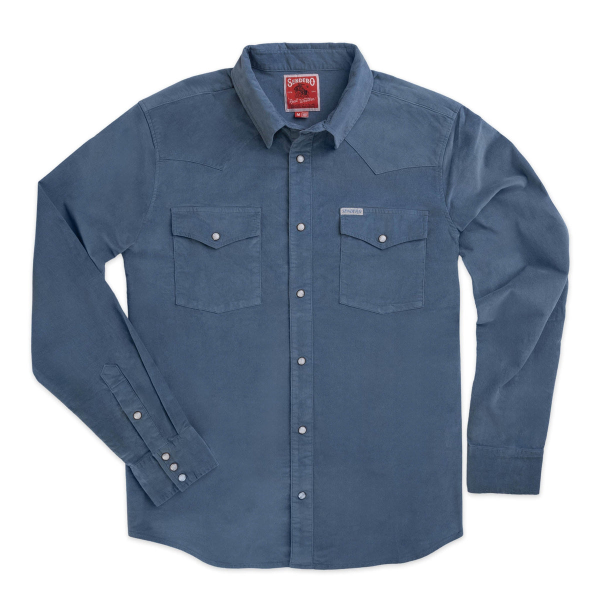 The Wyatt Pearl Snap Long Sleeve Corduroy Shirt