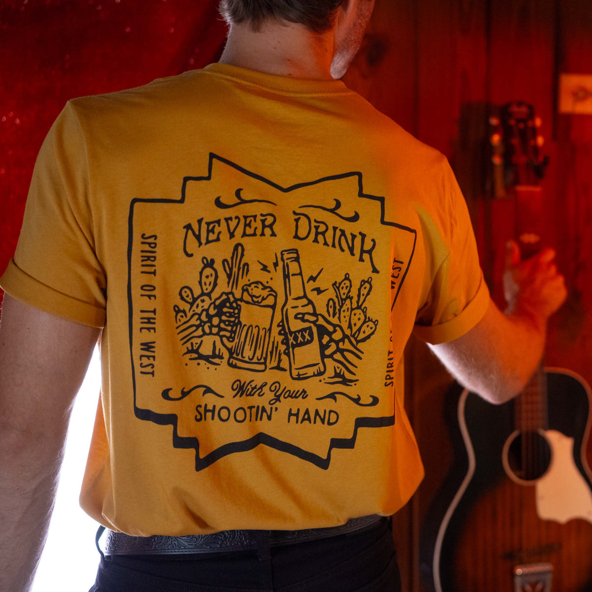 Shootin' Hand Salud T-Shirt